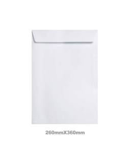 Envelope Saco 260mmX360mm Pacote Com 4 Unidades Branco Scrity