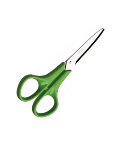 Tesoura Escolar sem Ponta 13cm Ambidestra Verde Tramontina REF