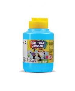 Tinta Tempera Guache Azul Celeste 250ml Código 503 - Acrilex
