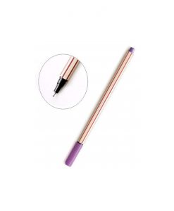 Caneta Microline 0.4mm Lilás – Compactor