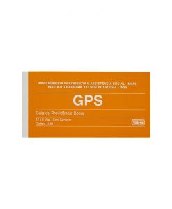 GPS Carnê (Guia Previdência Social) 12x2 folhas - Tilibra