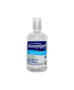 Álcool em Gel 70% Antisséptico para as Mãos Asseptgel Start 420g