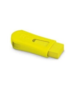 Apontador com Borracha Amarelo Neon FC Faber Castell