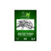 Bloco Para Desenho Branco A4 210x297mm 140g2 Com 20 Folhas NogPel REF 240656