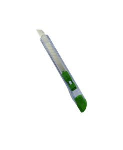 Estilete Estreito Corpo Acrílico Clip Verde 120bp Cis REF 325134