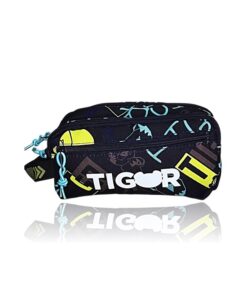 Estojo Escolar Triplo Tigor Juvenil Pacific REF 398869