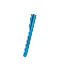 Marca Texto Grifpen Azul Neon Triangular Ponta Chanfrada Faber Castell REF 225706
