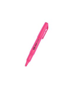 Mini Marca Texto Lumi Rosa Neon Ponta Chanfrada Cis REF