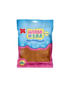 Massa de EVA para Modelagem 50g Marrom Make+ REF