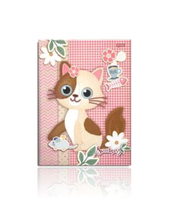 Caderno Universitário Brochurão Costurado Sweetness 80 Folhas 200mm X 275mm Jandaia REF 399856