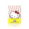 Caderno Universitário Brochurão Hello Kitty Costurado 80 folhas 200mm X 275mm Capa Dura Jandaia REF 399846