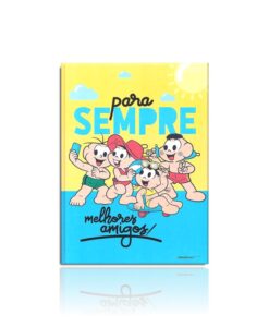 Caderno Universitário Brochurão Turma da Monica 80 Folhas 200mm X 275mm São Domingos REF 398140