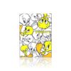Caderno Universitário Brochurão Tweety Costurado 80 folhas 200mm X 275mm Capa Dura Jandaia REF 399845