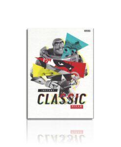 Caderno Universitário Brochurão Costurado Pixar 80 Folhas 200mm X 275mm São Domingos REF 399378
