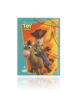 Caderno Universitário Brochurão Costurado Toy Story 80 Folhas 200mm X 275mm Star School REF 399929
