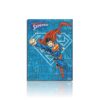 Caderno Universitário Brochurão Costurado Super Man 80 Folhas 200mm X 275mm São Domingos REF 399936