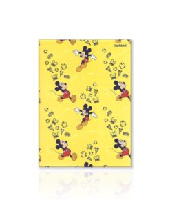 Caderno Universitário Brochurão Costurado Mickey Mouse 80 Folhas 200mm X 275mm Star School REF 399952