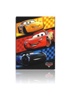 Caderno Universitário Brochurão Costurado Carros 80 Folhas 200mm X 275mm Star School REF 399960