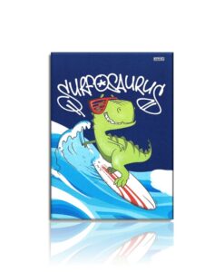 Caderno Universitário Brochurão Costurado Saurus 80 Folhas 200mm X 275mm São Domingos REF 399973